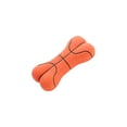 thumbnail image 2 of Juguetes para perros de látex: balón de baloncesto, fútbol y huesos chirriantes, masticables para la dentición, alivio de la ansiedad y juego interactivo, 13.5 cm, marrón y blanco, 2 of 6