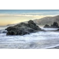 thumbnail image 2 of Blaustein, Alan 32x23 White Modern Wood Framed Museum Art Print Titled - Crescent Beach Waves 4, 2 of 4