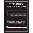 thumbnail image 5 of Ceinture Steve Madden Robe Décontractée Cuir Réversible Noir/brun, 5 of 5