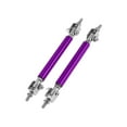 thumbnail image 1 of Unique Bargains 2pcs 7.5cm/2.95in Adjustable Front Bumper Lip Splitter Strut Rod Tie Purple, 1 of 6