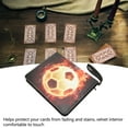 thumbnail image 4 of Card Binder, 9 Pockets 900 Cards Trading Card Album, 3  Game Cards Binder With Carrying Strap, Waterproof Multipurpose Trading Card Holder For Sports Cards, Game Cards, 4 of 8