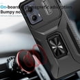 thumbnail image 3 of Funda para GANGXUN Motorola edge 5G 2024 - Soporte metálico, Función magnética, Negro, 3 of 5