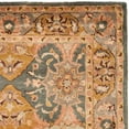 thumbnail image 3 of SAFAVIEH Imperial Jerald Floral Bordered Wool Area Rug, Gold/Green, 4' x 6', 3 of 3