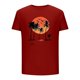thumbnail image 4 of Hombres Pantalones Cortos de Manga Corta Impresa Casual Cuello Redondo Superior, Camisa de Moda para el Verano Y la Primavera, 4 of 8