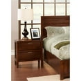 thumbnail image 4 of Home Square 2 Piece Furniture Set with 2-Drawer Nightstand in Cappuccino, 4 of 6