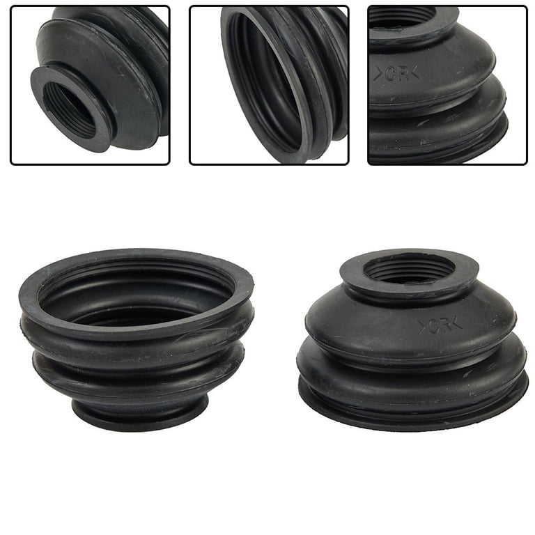 2X Small Ball Joint Dust Covers - Rubber Boots For Track Rod End, Tie Rod (AA0037 / BJC01a)