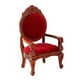 thumbnail image 1 of Silla de simulación para casa de muñecas a escala 1/12. Modelo de mueble pequeño para casa de muñecas. marrón, 1 of 7