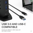 thumbnail image 4 of Estación de acoplamiento para ordenador portátil USB 3.0/USB-C 2 HDMI 6 USB, 4 of 8