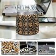 thumbnail image 6 of Yayeee Ashtray with Lid for Cigarette Smokeless Stainless Steel Home Ash Holder, Classic Floral, 6 of 7