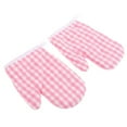 thumbnail image 3 of High Quality Thickened Polyester Anti-scald Baking Microwave Heat Insulation Pads Oven Mitts Oven Heat-resistant Gloves RED, 3 of 8