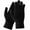 Black, variant on Deago 2 Pairs Winter Knit Gloves for Men Touch Screen Texting Warm Gloves with Thermal Soft Lining Elastic Cuff (Black)