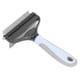 thumbnail image 1 of 2 in 1 Dog Deshedding Brush Removing Detangling Knot Steel Dog Dematting Comb for Puppy Large Blue, 1 of 5