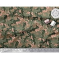 thumbnail image 2 of Soimoi Rayon Fabric Two Tone Camouflage Print Fabric by the Yard 42 Inch Wide, 2 of 3