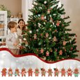 thumbnail image 2 of Toplive Christmas Gingerbread Man 12 Pack Gingerbread Ornaments for Christmas Tree Decorations, Home Decorations, Parties, Holidays, 2 of 7