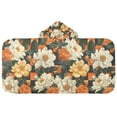 thumbnail image 5 of Yayeee Kids Hooded Towel with Hand Pockets Beach Soft Absorbent Bath Wrap 50 x 23.5 inch, Bright Floral, 5 of 5
