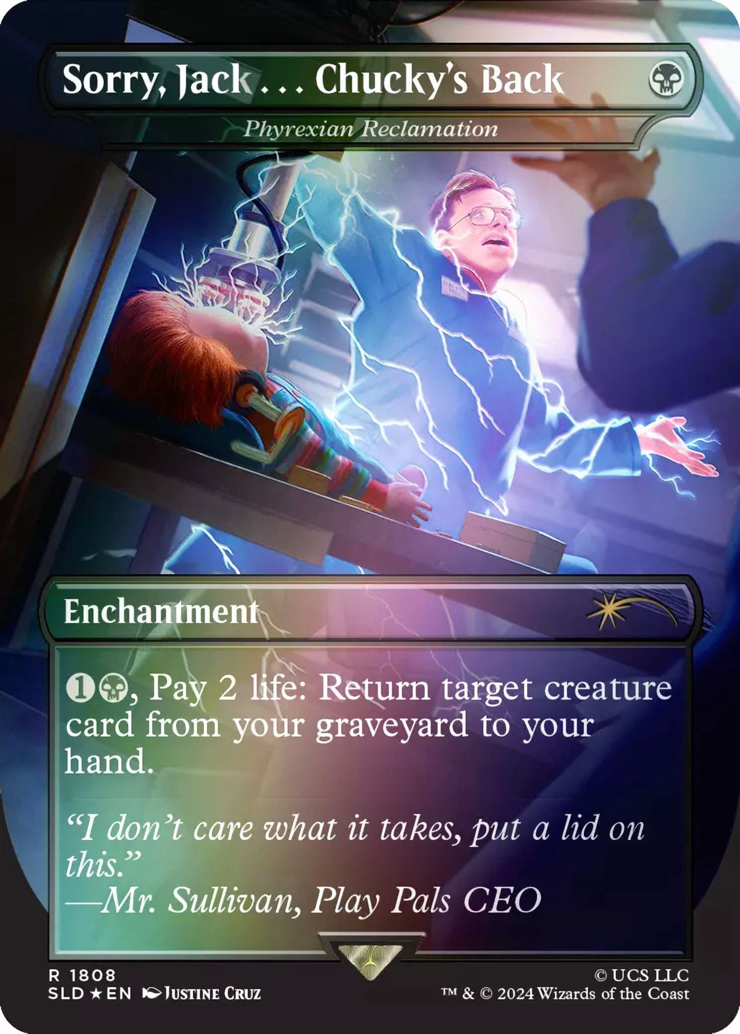 Magic the Gathering Secret Lair x Chucky Foil Edition