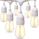 thumbnail image 1 of Cadena de luces LED para exteriores, adicionales, 29 m, regulables, color blanco vintage, 1 of 7