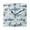 Black, variant on Square Wall Clock Silent Non-Ticking Battery Operated Retro 7.78" Clock for Bedroom Living Room Decor Blue and Gray Sharks Pattern