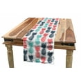 thumbnail image 1 of Pineapple Table Runner, Island Pineapple Tropic Fruit Pattern Stamped Minimal Backdrop Pop Art, Dining Room Kitchen Rectangular Runner, 3 Sizes, by Ambesonne, 1 of 2