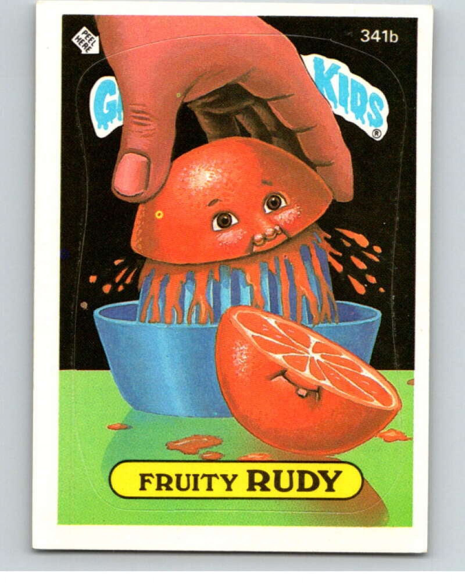 1985 Topps Garbage Pail Kids Series 1 #30b Graffiti Petey V44570