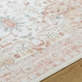 thumbnail image 5 of BoutiqueRugs Lotan Traditional Area Rug - Machine Washable - Coral, Ivory, Sage - 7'6" x 9'5", 5 of 8