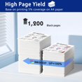 thumbnail image 3 of Tn420 Cartucho De Tóner Negro Compatible Tn-420 De Repuesto Para Brother Tn-420 Dcp-7060D Dcp-7065Dn Intellifax 2840 Mfc-7240 Hl-2130 Hl-2132 Toner (Paquete De 2), 3 of 6