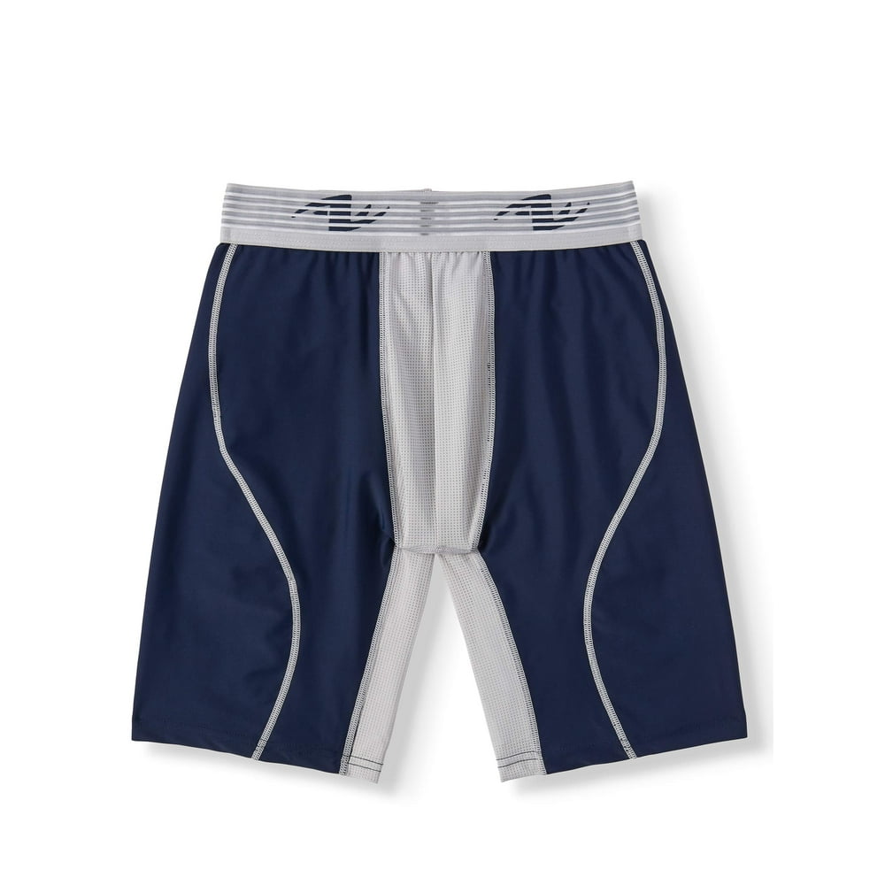 Athletic Works Men's Compression Boxer Brief, 9