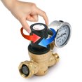 thumbnail image 2 of "U.S. Solid Camper Pressure Regulator Valve 3/4"" NH Brass Thread RV Water Regulator with Gauge, Lead Free, 160 PSI", 2 of 9
