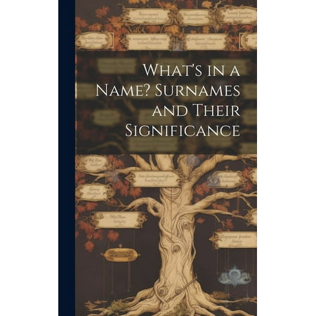 What s in a Name? Surnames and Their Significance (Hardcover)