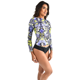 thumbnail image 1 of Tankini de manga larga morado dama Maré Collection D3438/Con protección UV/ Tela de secado rápido, 1 of 6