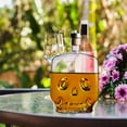 thumbnail image 2 of Square Small Glass Flask Whiskey Bottle Personality Bar Wine Set Home Wine Divider, 2 of 5
