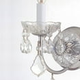 thumbnail image 3 of Crystorama Imperial 1 Light Clear Crystal Chrome Sconce - 4.75'' W x 13.5'' H x 7'' D, 3 of 5