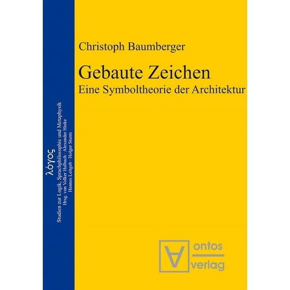 Logos Gebaute Zeichen, Book 16, (Hardcover)