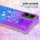 thumbnail image 3 of Funda para Motorola MOTO G Play 5G 2024 Transparente con Brillos Carcasa Protectora Antigolpes con Glitter Brillante, 3 of 5