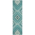 thumbnail image 2 of Addison Rugs Chantille Indoor/Outdoor Transitional Geometric, Abstract Teal Washable Runner Rug, 2'3" x 7'6", 2 of 6