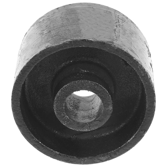 GARVALON Steel Jack Wheel 1Set for Trailer Jack Replacement Parts 49mm Width 3.9in Diameter