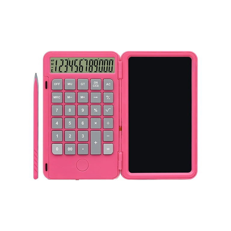ZCFZJW Back-to-school Savings Portable Calculator With Notepad