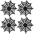 thumbnail image 1 of Tapete para taza negro de Halloween, suministros decorativos de decoración de mesa para fiesta de inauguración de la casa de 5 pulgadas, 1 of 8