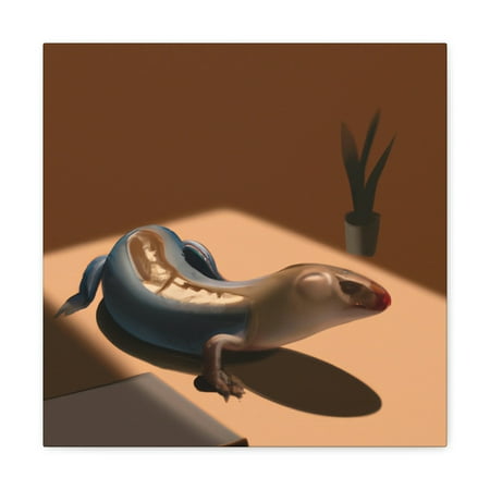 

Blue-Tongued Skink Zen - Canvas