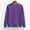 Purple womens long sleeve tops shirts Clearance under $5, variant on Xqxayjr Womens Solid Color Fall Sweatshirts Casual Graphic Long Sleeve Sweaters Tops Shirts Comfy Plus Size Crewneck Pullover Tops Winter Clothing