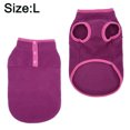 thumbnail image 2 of Pet clothes Dog clothes Light fleece sleeveless Pet clothes Dog winter warm sweater, 2 of 6