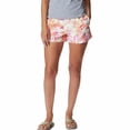 thumbnail image 4 of Women's Columbia Sandy River II Print Shorts Color: Aquamarine Geobloom Size: X LARGE, 4 of 5
