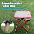 thumbnail image 5 of Portable Camping Stool Mini Folding Chair for Fishing Hiking & Travel, 5 of 9