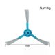 thumbnail image 3 of Compatible For Cecotec Conga 3090 Robot Vacuum Spare Parts Accessories Main Side Brush Hepa Filter Mop Rag Cloth Universal Wheel, 3 of 5