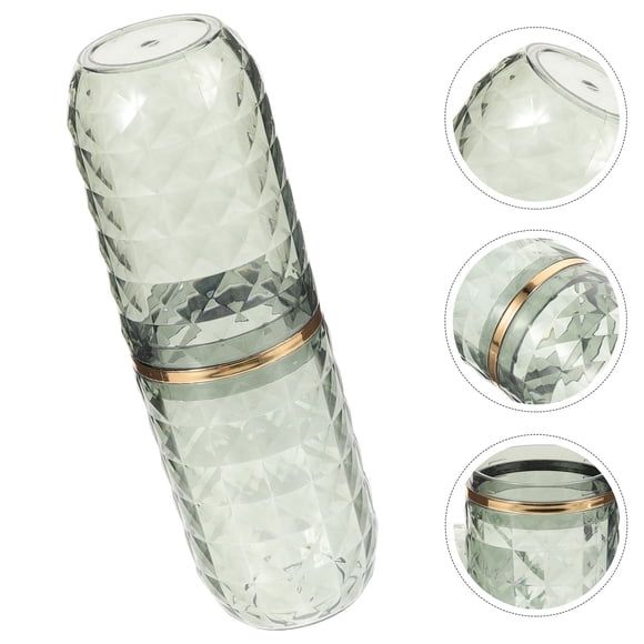 UPOUART Estuche Portátil Para Cepillo De Transparente Con Material Resistente Para Camping Y Viajes