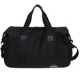 thumbnail image 1 of Sport-Turnbeutel Bolsa de transporte Oxford impermeable con diseño de correa para carrito para mujeres y hombres (negro), 1 of 9