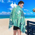 thumbnail image 4 of GZHJMY Cute Cartoon Crocodile Beach Towel Super Soft Microfiber Sand Free Beach Towels, Oversized Camping Pool Towel, Lightweight, Breathable & Quick Dry Towels, 31x71in Bath Towels, 4 of 7