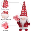 thumbnail image 6 of NSESSHome Valentine Gnomes Plush, Valentines Day Decorations Valentines Decor for Home Table, Tomte Elf Gnomes Ornaments Valentines Day Gifts for Her Him, 6 of 7