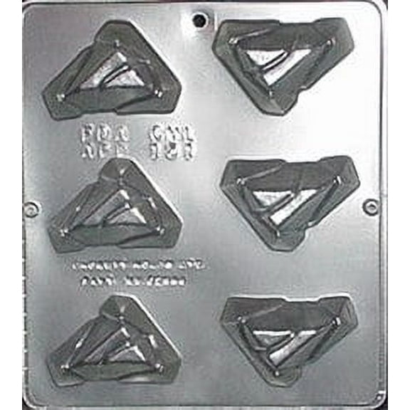 151 Triangle Pieces Chocolate Candy Mold