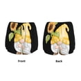 thumbnail image 5 of Lsque Sunflower Gnomes5 Printed Women's Running Shorts with Liner Pockets,Elastic Quick Dry Workout Athletic Gym Yoga Shorts,Womens High Waist Shorts-Large, 5 of 9